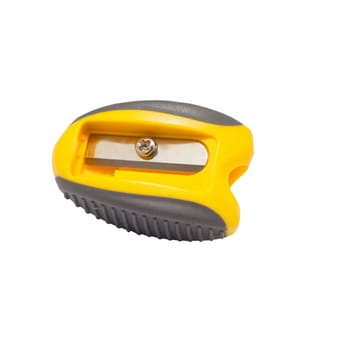 colors sharpener on white background