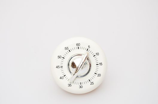 White Kitchen timer