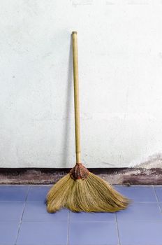 broom for cleaning in house