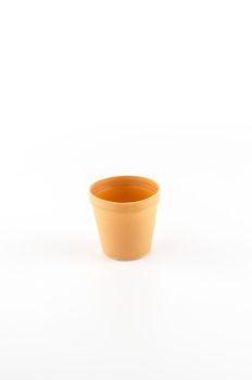 flowerpot on a white background