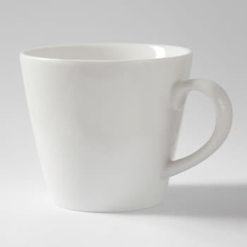 Tea Cup in White, isolated