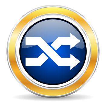 blue circle buttons