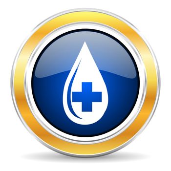 blue circle buttons