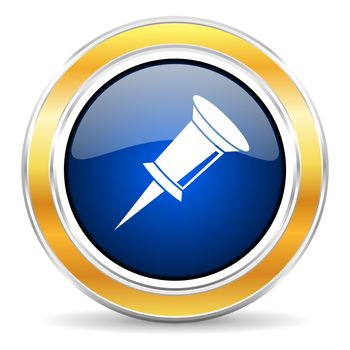 blue circle buttons