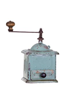 very old coffee grinder