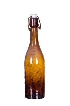 very old dusty bottle