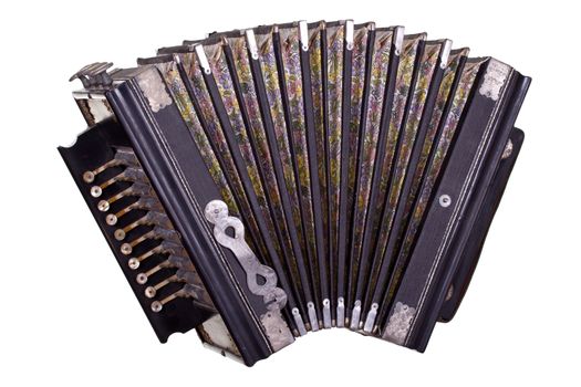 very old accordion