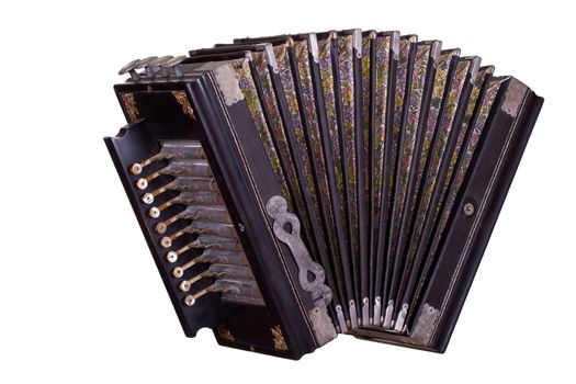 very old accordion