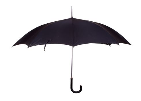 old black umbrella