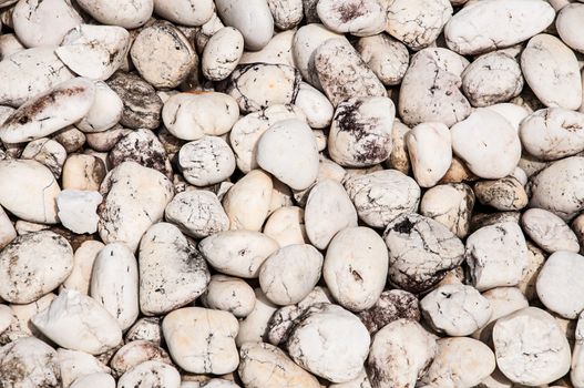 Pile of stones for background or texture