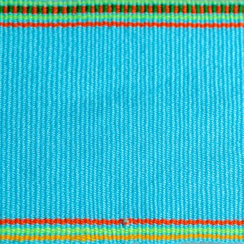 Detail of hand woven cotton fabric