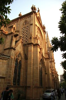 Sacred Heart catholic cathedral in the Guanzhou China