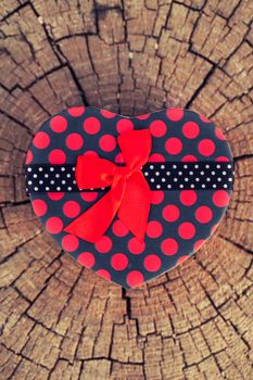 Heart Shape Gift Box in Nature