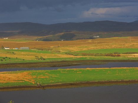 A landscape photographed on the beautiful Isle of Skye.