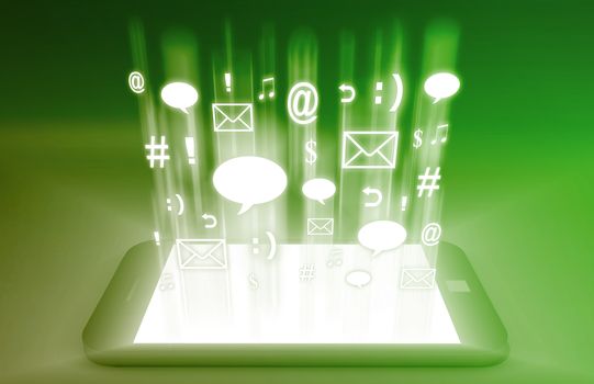 Social Media on Smartphone Platform as Concept