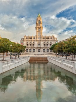 City Hall in Porto, Portugal