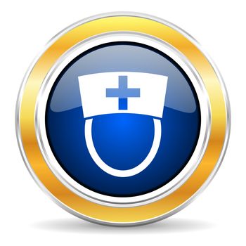 blue circle buttons