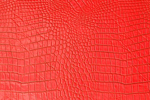 Red leather background and texture