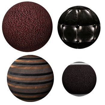 Collection of attractive decorative colored balls. Suitable for Christmas and more.