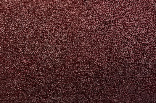 Closeup of seamless red brown  leather texture 