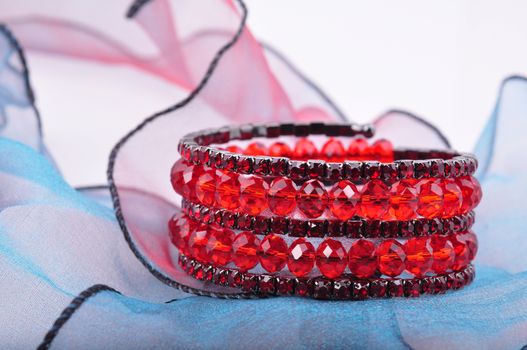 red bracelet