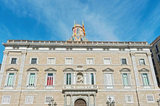 It houses the offices of the Presidency of the Generalitat de Catalunya. It is one of the few buildings of medieval origin in Europe that still functions as a seat of government and houses the institution that originally built it.The palace is located in the district of Ciutat Vella in Barcelona acrosss from the City Hall of Barcelona.