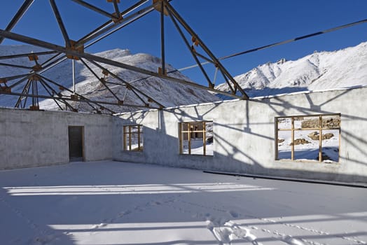 Khardung Pass first check point is a high mountain pass located in Ladakh region of the Indian state of Jammu and Kashmir.