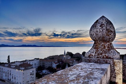 Lookout tower in Zadar