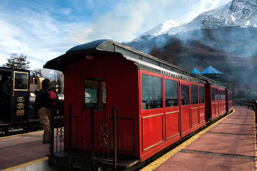 Tren fin del Mundo - The End of the World Train, Tierra del Fuego, Patagonia, Argentina