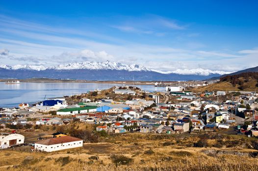 Ushuaia is the capital of the Argentine province of Tierra del Fuego. It is commonly regarded as the southernmost city in the world. Ushuaia is located in a wide bay on the southern coast of the island of Tierra del Fuego, bounded on the north by the Martial mountain range and on the south by the Beagle Channel.