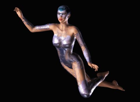 Digital Rendering of a Female