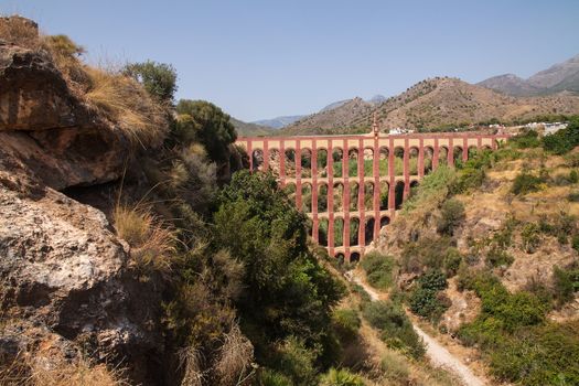  Roman Aqueduct near Nerja, Andalusia, Spain