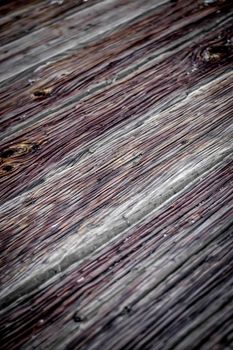Background Texture Of Rough Planks Of Wood On A Boardwalk (With Shallow DoF)