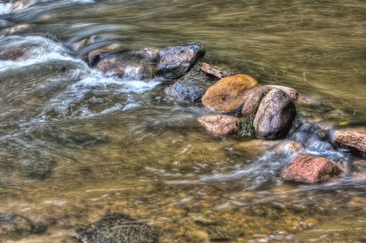 High Dynamic Range image of River Rapids.