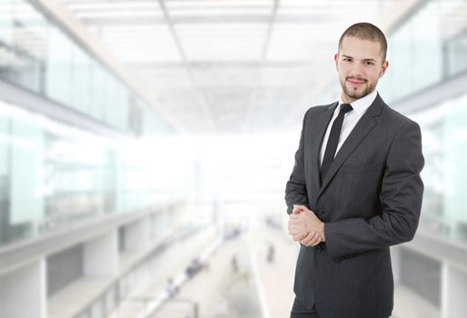 young business man portrait at the office