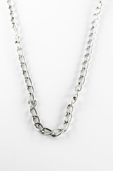 chain on a white background