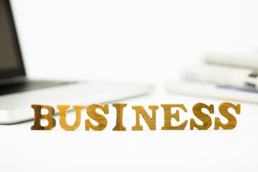 closeup business wording, information, organization  and company concept and idea