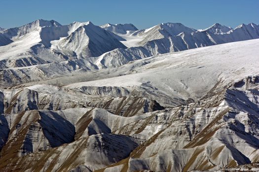 Mountain range, Leh, Ladakh, India