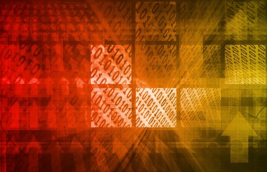 Technology Framework with Moving Data as Art