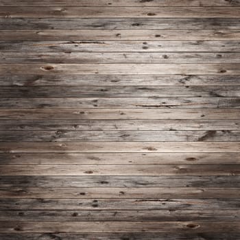 Real seasoned wood. Grungy wooden background. 