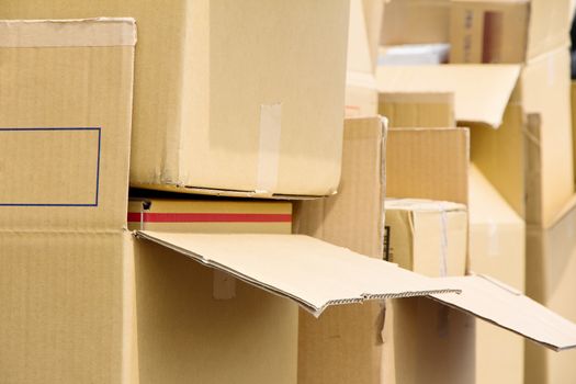 Cardboard Box Stack