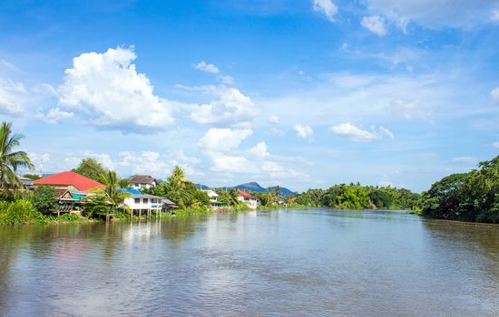 Communities living along the Ping River in Tak district.