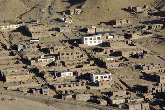 Old town in Leh, Ladakh.