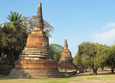 Wat Phra Si Sanphet, Ayutthaya, Thailand, Southeast Asia      