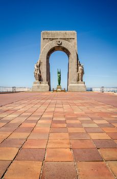 The War Memorial In Marseille, South France