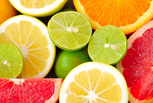 Citrus fresh fruits