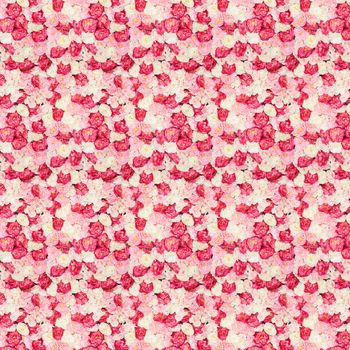 vintage floral pattern with peonies and roses