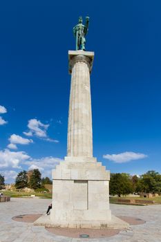 Statue of the Victor or Statue of Victory is a monument in the Kalemegdan fortress in Belgrade, erected on 1928 to commemorate the Kingdom of Serbia's war victories over the Ottoman Empire and Austria-Hungary. It is most famous works of Ivan Mestrovic.
