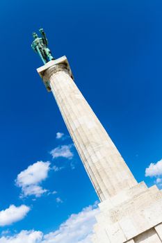 Statue of the Victor or Statue of Victory is a monument in the Kalemegdan fortress in Belgrade, erected on 1928 to commemorate the Kingdom of Serbia's war victories over the Ottoman Empire and Austria-Hungary. It is most famous works of Ivan Mestrovic.