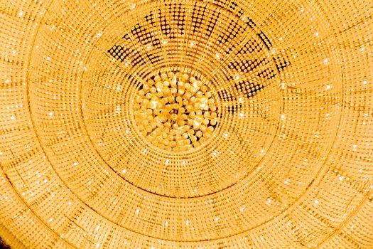 Photo of chandelier in Russian opera and ballet theater